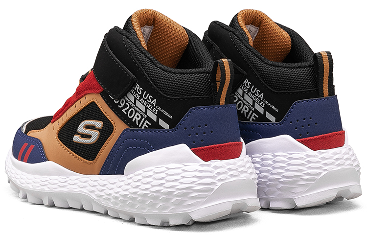 (Youth) Skechers Los Angeles Sport Shoes 'Tan Black Blue' 圖 5