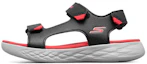Buy (Preschool) Skechers On-The-Go 600K 'Black Red' 400054L-BKRD