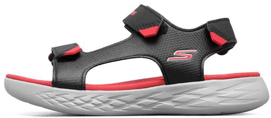 (PS) スケッチャーズ オンザゴー 600K (黒/赤) 400054L-BKRD Buy (PS) スケッチャーズ オンザゴー 600K (黒/赤) 400054L-BKRD