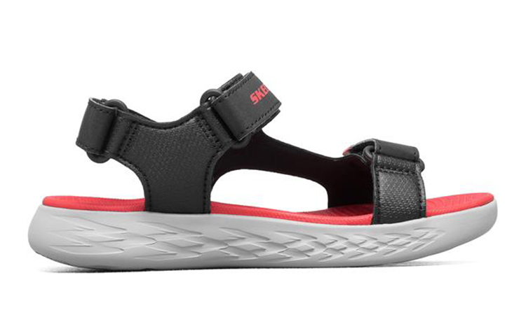 Order (Preschool) Skechers On-The-Go 600K 'Black Red' 400054L-BKRD
