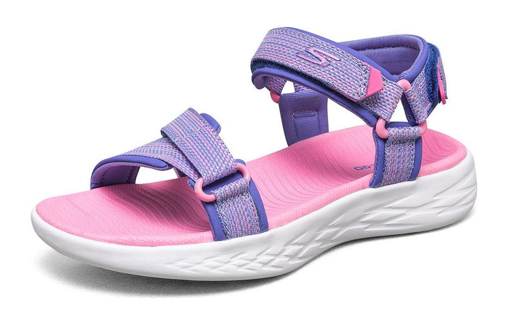 Lookbook (PS) Skechers On The Go Sandal 'Biru Pink' 86965L-PWPK