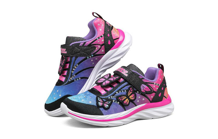 Lookbook (PS) Skechers Quick Kicks ''Schwarz Mehrfarbig'' 302207L-BKMT