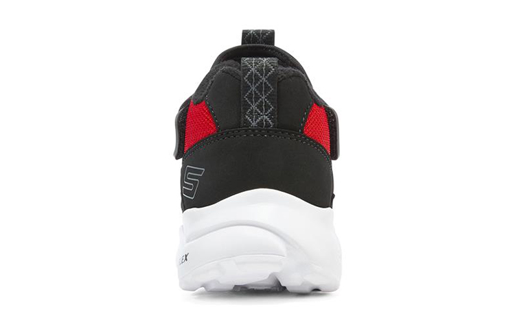 Shop (Preschool) Skechers Razor Flex 'Black Red Fleece' 403784L-BKRD
