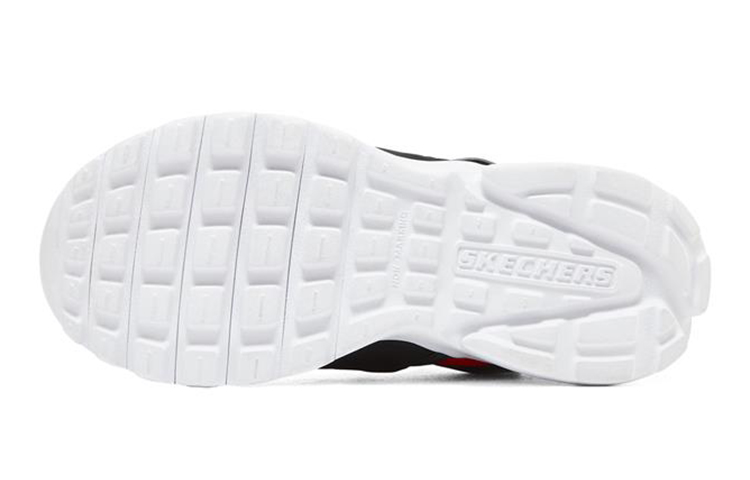 Purchase (Preschool) Skechers Razor Flex 'Black Red Fleece' 403784L-BKRD