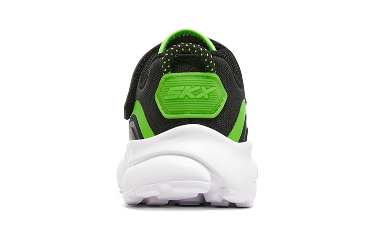 Shop (Preschool) Skechers Razor Flex 'Black Solar Green' 403779N-BKLM