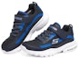 Lookbook (JR) Skechers Razor Flex 'Hitam Biru' 403778L-NVBL