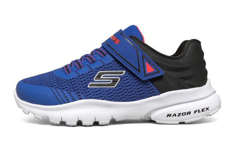(Preschool) Skechers Razor Flex 'Blue Black' 403781L-RYBK