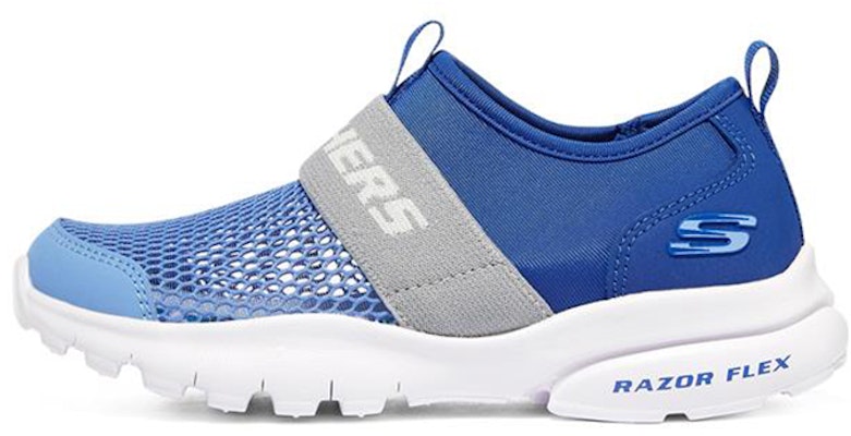 大童 Skechers Razor Flex運動休閒鞋 一腳蹬 藍彩色 Buy 大童 Skechers Razor Flex運動休閒鞋 一腳蹬 藍彩色