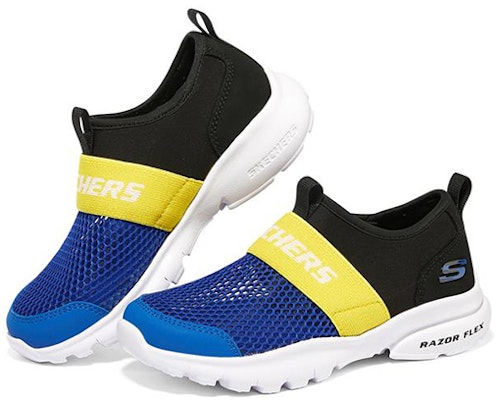 (Youth) Skechers Razor Flex 'Blue Black Yellow' 403776L-RYBK Lookbook (Youth) Skechers Razor Flex 'Blue Black Yellow' 403776L-RYBK