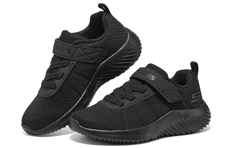 (Youth) Skechers Lil Bobs Sport Squad Charm League Trainers 'Core Black' 圖 3