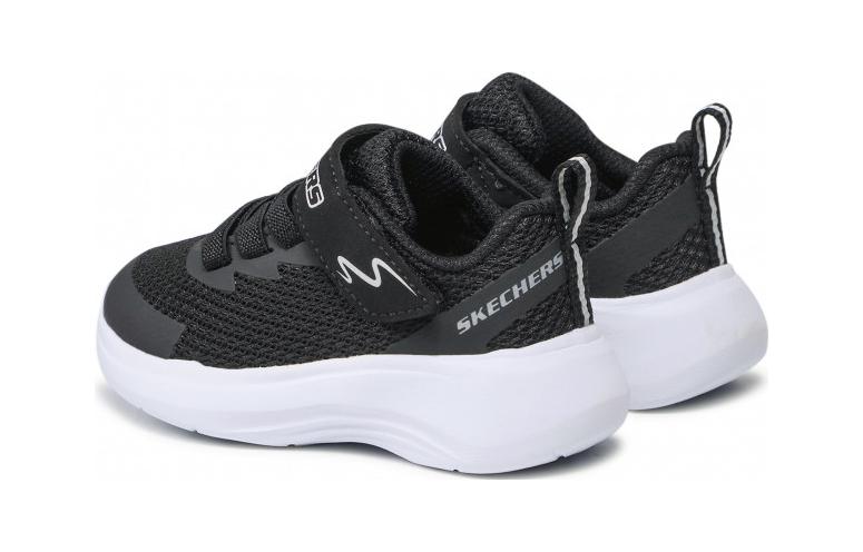 Lookbook 中童 Skechers 舒適 防滑耐磨 低筒 兒童跑步鞋 黑色