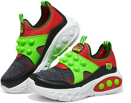(PS) Skechers Sepatu Lari 'Hitam Merah' 402170L-BKRD Lookbook (PS) Skechers Sepatu Lari 'Hitam Merah' 402170L-BKRD