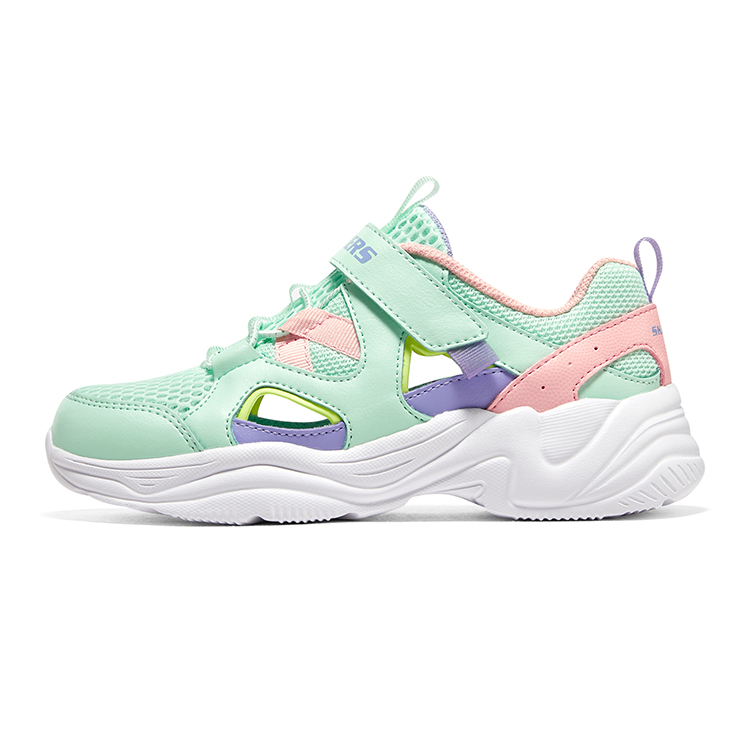 (Preschool) Skechers Running Shoe 'Green Comfort' 302546L-MTMT