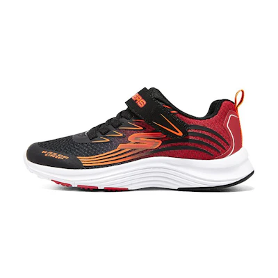 (PS) Skechers Running Shoe Low 'Black Red'