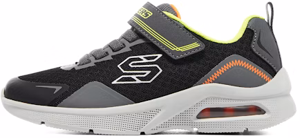 (Youth) Skechers Microspec Max - Ravork Shoes 'Black Grey White' 403820L-CCBK (Youth) Skechers Microspec Max - Ravork Shoes 'Black Grey White' 403820L-CCBK
