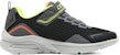 (JR) Skechers Microspec Max - Kasut Ravork 'Hitam Kelabu Putih' 403820L-CCBK