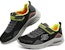(JR) Skechers Microspec Max - Kasut Ravork 'Hitam Kelabu Putih' 403820L-CCBK