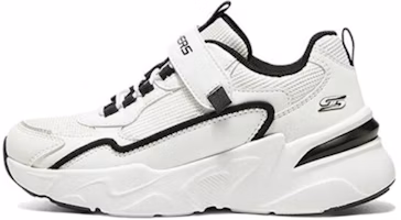 (Preschool) Skechers Running Shoe Low 'White Black' 302544L-WBK (Preschool) Skechers Running Shoe Low 'White Black' 302544L-WBK