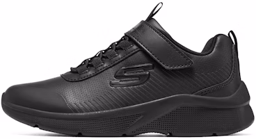 (Youth) Skechers Microspec Classmate Cutie 'Black' 302607L-BBK (Youth) Skechers Microspec Classmate Cutie 'Black' 302607L-BBK