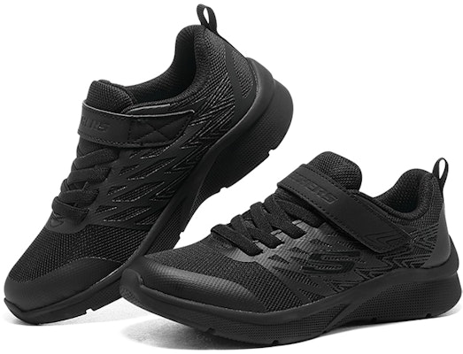 (Youth) Skechers Microspec - Never Late 'Core Black' 302617L-BBK Shop (Youth) Skechers Microspec - Never Late 'Core Black' 302617L-BBK