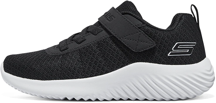 preschool-skechers-running-shoes-black-comfortable-versatile-non-slip-shock-absorbing-low-top-403744-l-blk