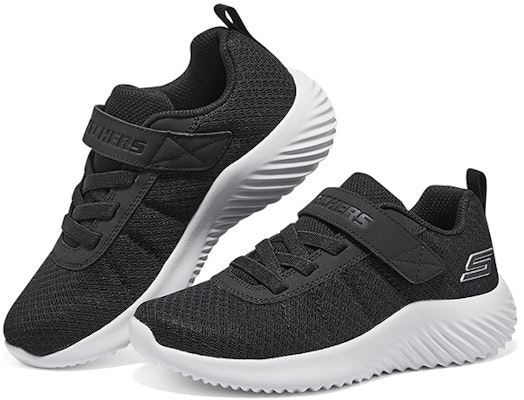 (Youth) Skechers Squad Air Trainers 'Black White' 403744L-BLK Lookbook (Youth) Skechers Squad Air Trainers 'Black White' 403744L-BLK