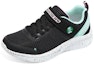 Purchase (JR) Kasut Skechers Microspec Gaya Hidup 'Hitam Turquoise Putih' 302488L-BKAQ