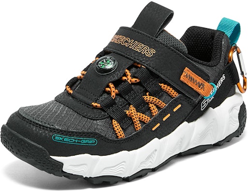 (PS) Skechers Sepatu Lari 'Hitam Oranye Anti-Slip Rendah Nyaman' 406423LC-BKOR Lookbook (PS) Skechers Sepatu Lari 'Hitam Oranye Anti-Slip Rendah Nyaman' 406423LC-BKOR