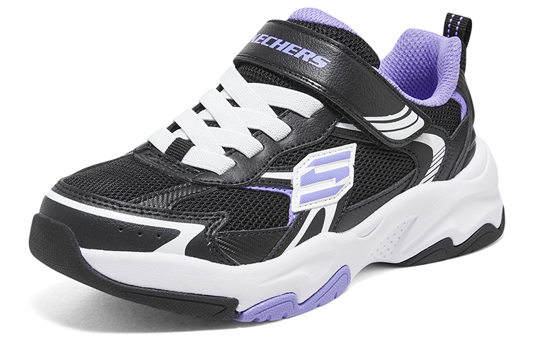 (Youth) Skechers Casual Sport Shoes 'Black Purple' 圖 3