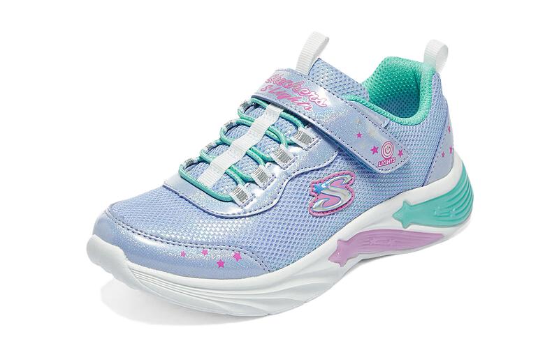 (Youth) Skechers Lights Flicker Flash 'Blue' 圖 3