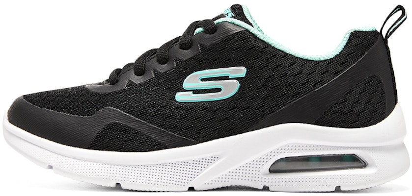 (Youth) Skechers BOBS Squad Air - Sweet Encounter 'Black Turquoise' 302378L-BLK Buy (Youth) Skechers BOBS Squad Air - Sweet Encounter 'Black Turquoise' 302378L-BLK
