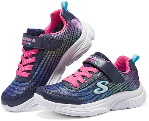大童 Skechers Girls 運動舒適百搭 減震耐磨 低筒 童鞋跑步鞋 海軍藍多彩色 Lookbook 大童 Skechers Girls 運動舒適百搭 減震耐磨 低筒 童鞋跑步鞋 海軍藍多彩色