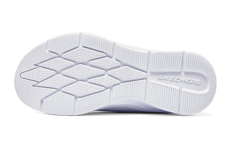 (Youth) Skechers Sportswear Casual Trainers 'White Purple' 圖 6