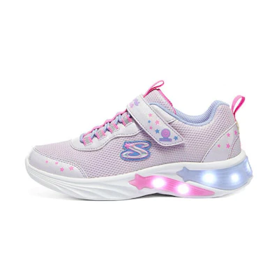 (Youth) Skechers Lights Flicker Flash 'Pink Purple'