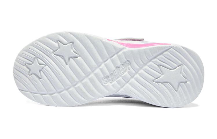 (Youth) Skechers Lights Flicker Flash 'Pink Purple' 圖 6