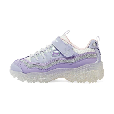 (Youth) Skechers D'lites Electric Coloring 'Purple'