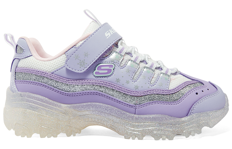 (Youth) Skechers D'lites Electric Coloring 'Purple' 圖 2