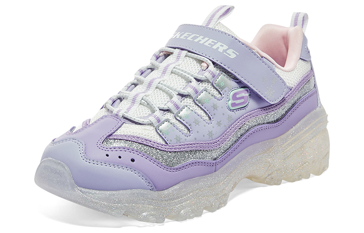 (Youth) Skechers D'lites Electric Coloring 'Purple' 圖 3