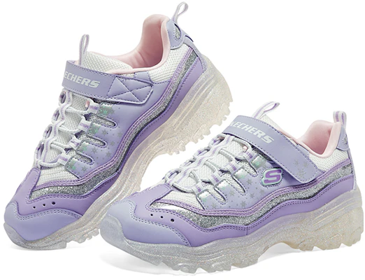 (JR) Skechers D''lites Electric Kleuren ''Paars'' 319042L-PRMT Shop (JR) Skechers D''lites Electric Kleuren ''Paars'' 319042L-PRMT