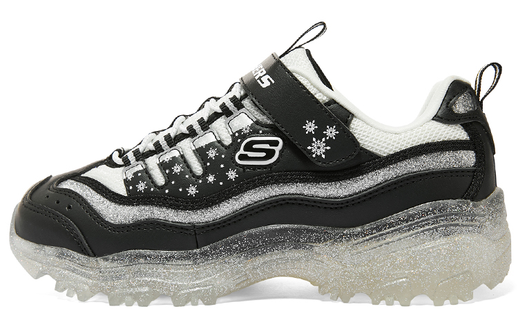 (Youth) Skechers D'lites 1.0 Sneakers 'Black'