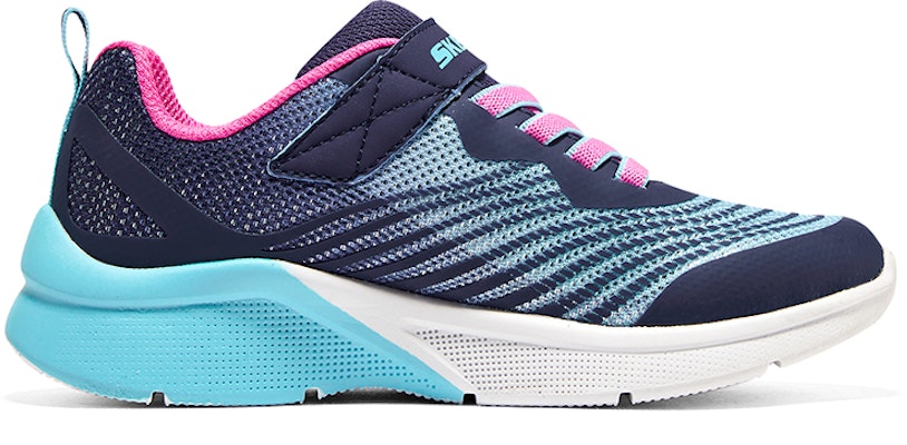 (Youth) Skechers Microspec Rejoice Racer Athletic Sneakers 'Black Blue Pink' 302349L-NVMT Order (Youth) Skechers Microspec Rejoice Racer Athletic Sneakers 'Black Blue Pink' 302349L-NVMT