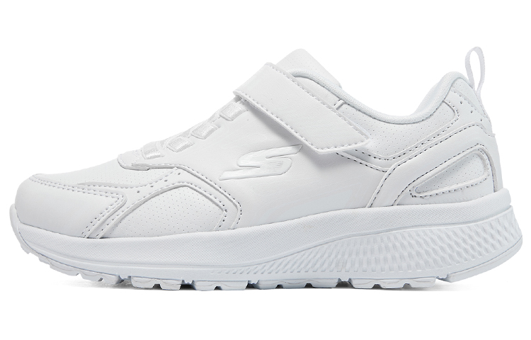 Buy 兒童 Skechers 女童防滑減震耐磨低幫兒童跑步鞋 白色