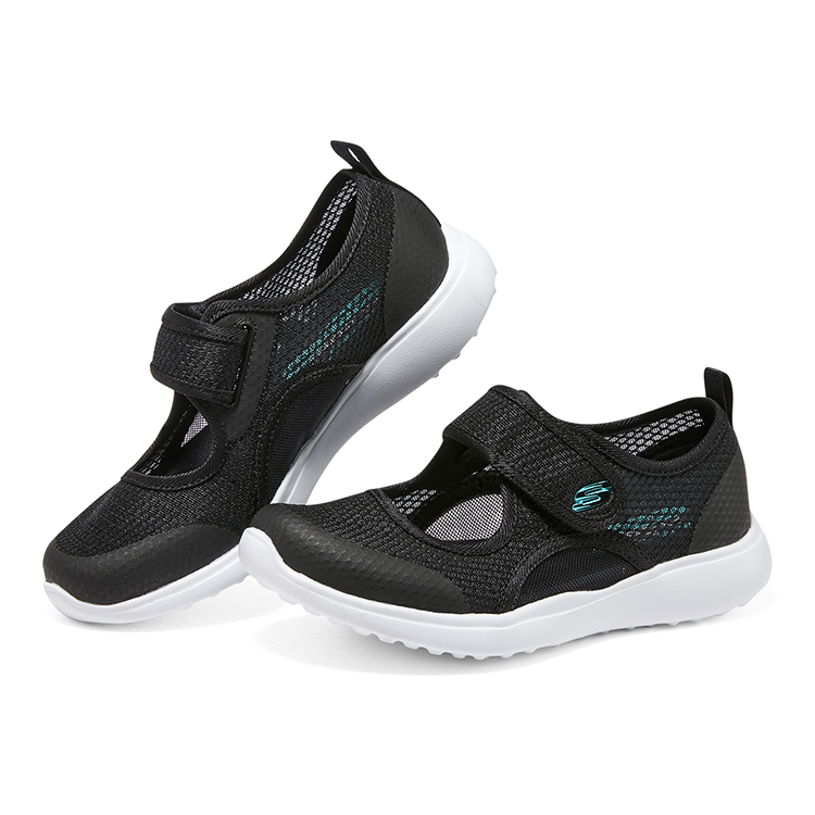 Lookbook (Preschool) Skechers Sandal 'Black Casual' 319017L-BLK