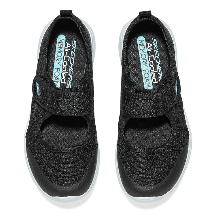 Shop (Preschool) Skechers Sandal 'Black Casual' 319017L-BLK