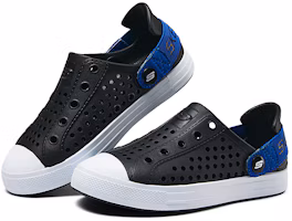 Lookbook 兒童 Skechers 舒適百搭休閒戶外 防滑耐磨兒童涼鞋 黑色