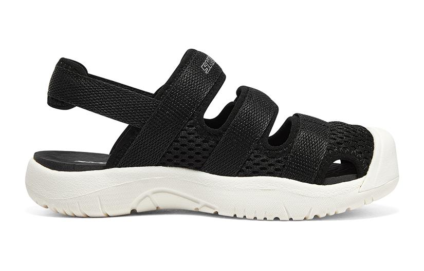 Order 大童 Skechers 防滑耐磨兒童涼鞋 黑白
