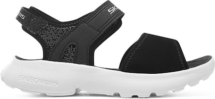 (PS) 斯凯奇 凉鞋 '黑白舒适款' 406512L-BLK Order (PS) 斯凯奇 凉鞋 '黑白舒适款' 406512L-BLK