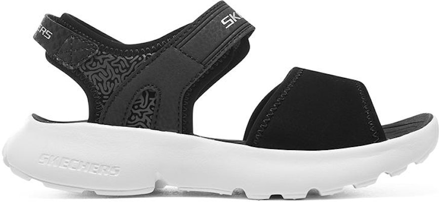 (PS) スケッチャーズ サンダル「快適黑白」 (Sukecchaazu Sandaru "Kaiteki Kokubyaku") 406512L-BLK Order (PS) スケッチャーズ サンダル「快適黑白」 (Sukecchaazu Sandaru "Kaiteki Kokubyaku") 406512L-BLK