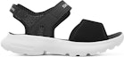 Order (PS) Skechers Sandal 'Hitam Putih Keselesaan' 406512L-BLK