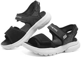 (PS) 斯凯奇 凉鞋 '黑白舒适款' 406512L-BLK Shop (PS) 斯凯奇 凉鞋 '黑白舒适款' 406512L-BLK